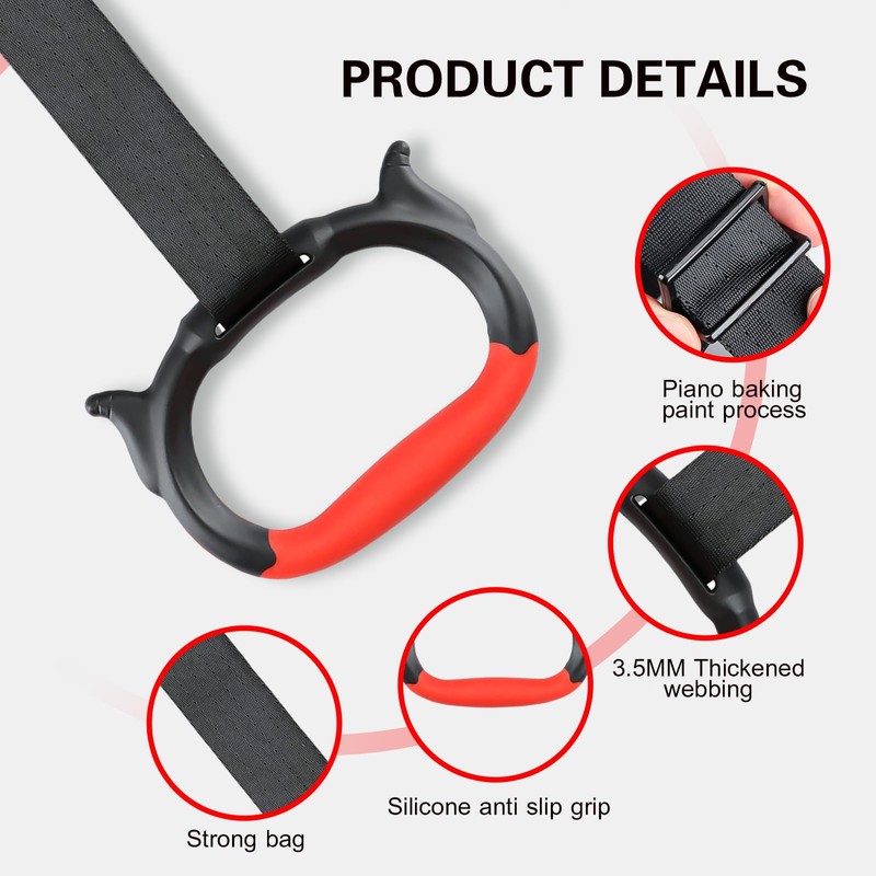 Gymnastics Rings, Children's Home Gym Equipment, Children's Adjustable Strap Strength