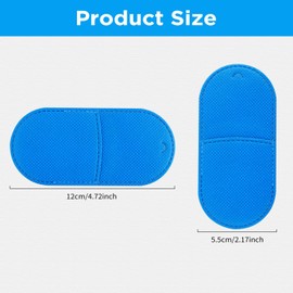 12PCS Eye Patches for Glasses, Eye Patches for Adults and Kids, Non-Woven Fabric Eye-Patches for Covering Left and Right Eyes, Reusable Eyepatch for Amblyopia, Strabismus and After Surgery