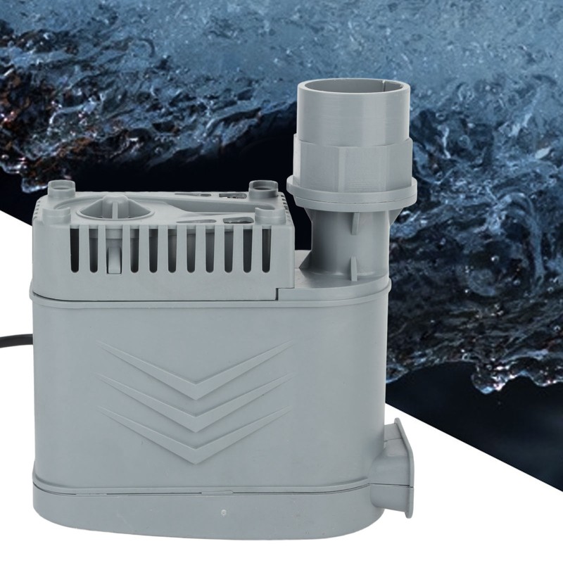 220‑240V 35W 3000L/h HVAC Condensate Pump Low Noise Waterproof Brushless