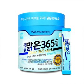 Guangdong Malgeun 365 stick 12g x 100 packs (2 packs) (total of 200 packs) / 광동 맑은 365 스틱 12g x 100포 2통 (총 200포)