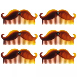 JYE 6 Peines Para Barba Cabello  Forma De Bigote Jye Plastico