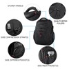 KROSER Travel Laptop Backpack 17.3 Inch XL Computer Backpack with