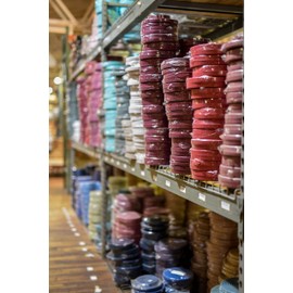 Bond 400 1-1/4" Cotton Woven Carpet Binding Tape 72 yd Rolls | 1 Gross Package (C315)