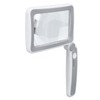 Rectangular Magnifying Glass 4X 3 LED Modes Touch Control Ergonomic