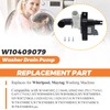 Beaquicy W10403802 Washer Drain Pump Replacement for Whirl-pool May-tag Ken-more