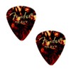 Fender Classic Celluloid Guitar Picks 351 Shape, Tortoise Shell, Heavy,