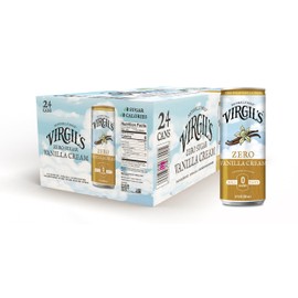 Virgil's Zero Sugar Vanilla Cream Soda 24pk Slim Can
