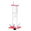 Tube Hummingbird Feeder Hanging Wild Bird Feeder for Outdoor Yard