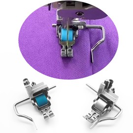 quilting foot for sewing machine walking foot attachment sewing machine feet seam gauge for sewing gauge 5-in-1 press foot(Rubber wheel type)