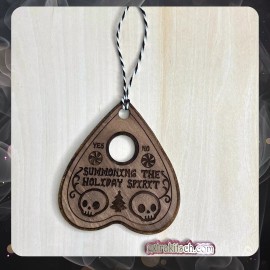 Unbranded Summoning Spirit Board Planchette Christmas Ornament - Creepmas - Spooky