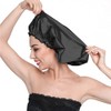 ELIHAIR Gorro de dormir sedoso de satén para cabello rizado,