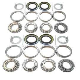 AJANTA INDUSTRIAL Trailer Wheel Bearings Kits L44649/L68149 for 3500# 1.719''fit- Spindle #84 Axle (Pack 4)