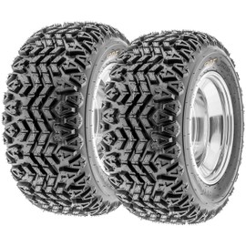Set of 2 SunF G003 all-Terrain UTV & Golf-Cart Turf Tires 23x10.5-14, 4 Ply, Tubeless - Lawn & Garden