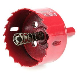POWERTOOL Hole Saw, 1Pcs Bi Metal Saw Cutter Drill Bit, M42 Hole Opener Tooth for Pipe, Plastic, Stainless, Iron Aluminium, Metal, Wood