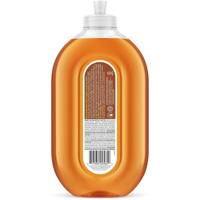 Method Squirt + Mop Hardwood Floor Cleaner Almond 25oz -