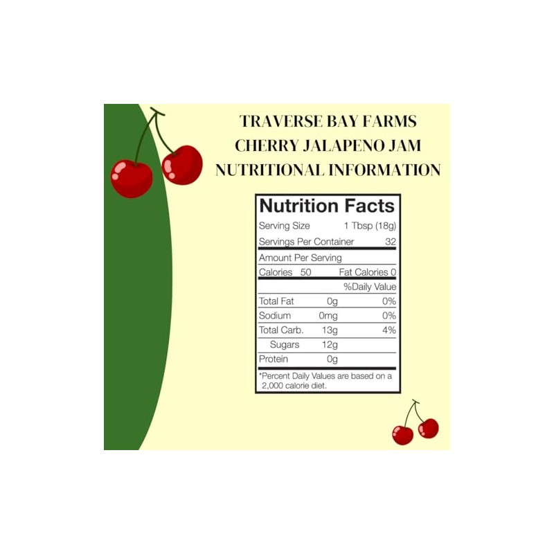 Traverse Bay Farms Fruit Jams and Butters (Cherry Jalapeno, 2