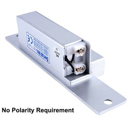 UHPPOTE Electric Strike Door Lock Fail-Safe for Access Control System Deadlatches or Cylindrical Locksets