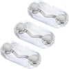 Readerest - Soportes magnéticos para gafas (acero inoxidable, paquete de