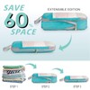 See Through Expandable Compression Packing Cubes, Mesh Travel Packing Cubes