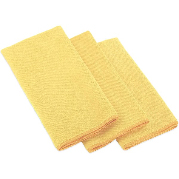 3 Pack - SimpleHouseware Thick Large Microfiber Cleaning Cloth, 16 x 24 Inches