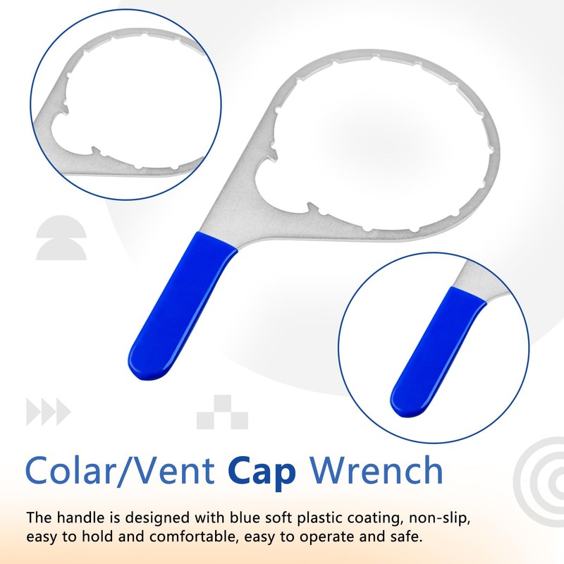 AFEISOL 6 Inch Colar/Vent Cap Fuel Filter Wrench for 380134