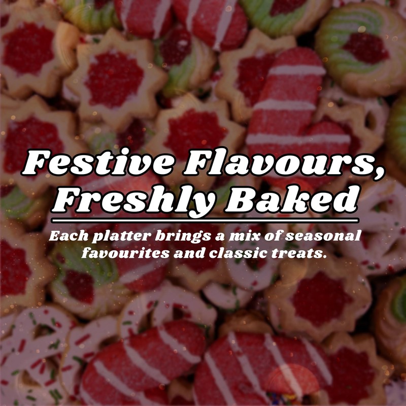 Best Cookies - 3 lb. Gourmet Christmas Cookies Platter with