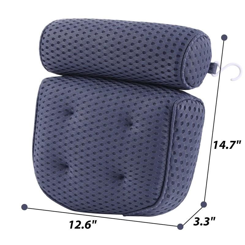 AEROiVi Luxury Bath Pillows for Tub，Bath Pillow Bathtub Pillows for