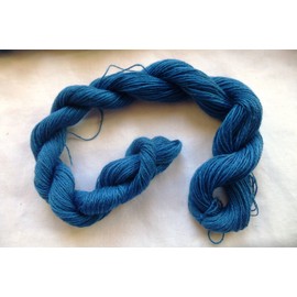Deep Teal Ring Spun Cotton Fine Lace Weight Crochet/Knitting Yarn