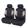 CAR PASS 6PCS Super Universal Fit Front Car Seat Covers