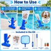 Portable Pool Vacuum Kit for Manual Cleaning – Garden Hose