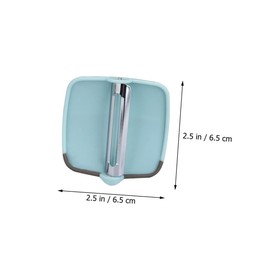 LABRIMP Stainless Steel Finger Style Carrot Potato Peeler 4pcs Set Vegetable Peeler Thumb