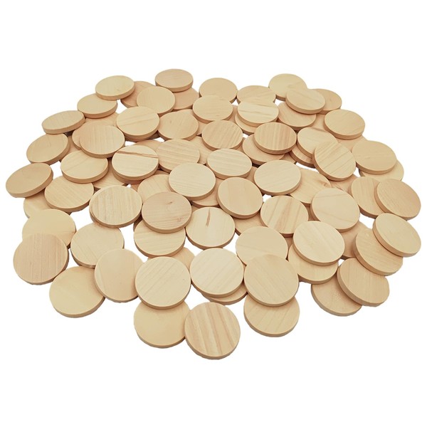 Natural Wood Slices Blank Round Wood Slices Unfinished Wood Circles