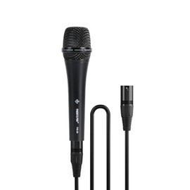 Phenyx Pro Vocal Microphone, Supercardioid Dynamic Mic with 16.4 ft XLR Cable, Mic Clip, Storage Bag, Wired Handheld Microphone for Singing, Stage, Studio, Karaoke (PM-26)