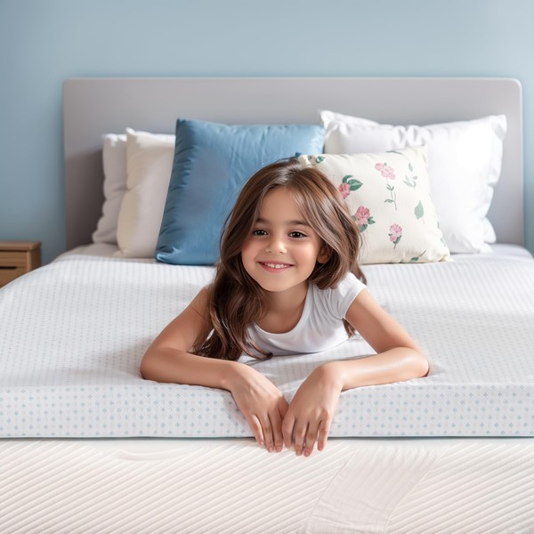 3 Inch Full Size Gel-Infused Memory Foam Mattress Topper for