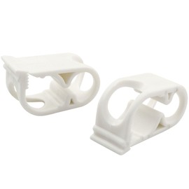 Flow Control Tubing Clamp RLECS 12PCS Water Pipe Locking Clamps Mini Tube Fingertip Control Clips For 6-12mm Tubing(1/4inch - 1/2inch) Shut Off Hose Clip