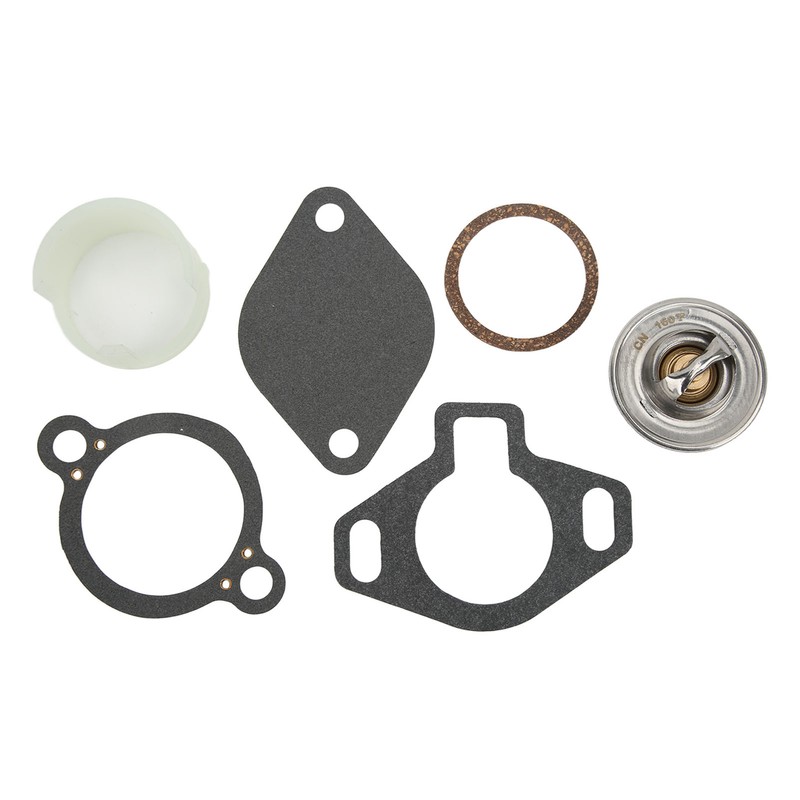 Thermostat Kit 807252Q5 Replacement for MerCruiser with Sleeve 160° 4.3L