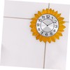 TEHAUX Replacement Round Clock Dial Panel DIY Clock Part with