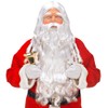 W WIDMANN MILANO Party Fashion X1524 - Perücke Weihnachtsmann, weiß,