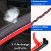 mingo-tech For BWM SUV 16.5FT Car Door Soundproofing Seal Rubber