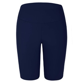 Firpearl UPF50+ - Pantalones cortos deportivos para mujer, talla grande, tankini, Azul marino (cordón), 10