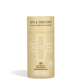 Patch Tan Bamboo Adhesive Bandage Sterile .75 x 3 25 Container