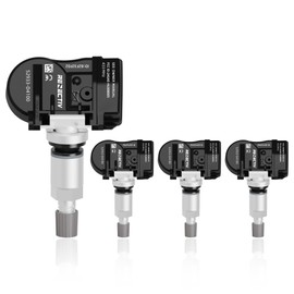 RENECTIV Sensor TPMS, sensor de monitoreo de presión de neumáticos de 433 MHz para Kia Hyundai Reemplazo #52933-D4100 52933-D9100 (4 piezas)