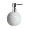 Mozacona Soap Dispenser Golf Ball Lotion Bottle Ceramic Liquid Dispenser