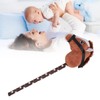 70cm Height Plush Horse Stick Toy Cute Expression 2 Sound