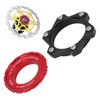 MEIJUN Centerlock to 6 Bolt Fitting Adapter Lockring Aluminium Alloy