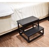 YAKANJ Step Stools for Adults Kids, Heavy Duty Sturdy Metal