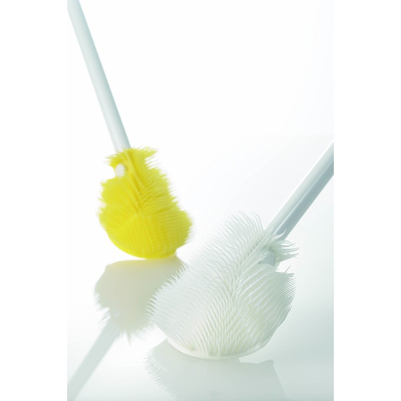Tidy (Tidy) Bottle Washing Brush White 12.8 inches PlaTawa for