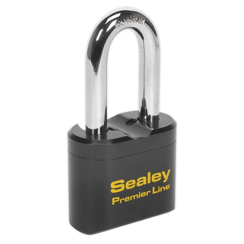 Sealey Pl603L Steel Body Combination Padlock Long Shackle 62Mm