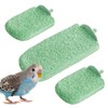 3Pcs Beak Grinder for Birds: Parakeet Beak Grinding Stone&Nail Trimming