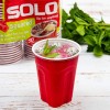 SOLO Red Squared Plastic Party Cups 18oz 200 Count